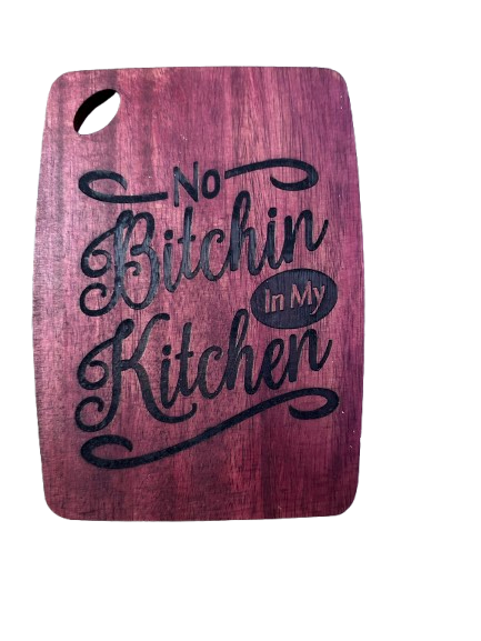 No Bitchin Cutting Board (8x6)